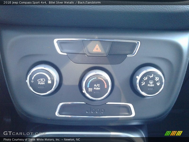 Billet Silver Metallic / Black/Sandstorm 2018 Jeep Compass Sport 4x4