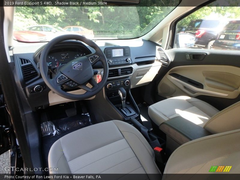 Shadow Black / Medium Stone 2019 Ford EcoSport S 4WD