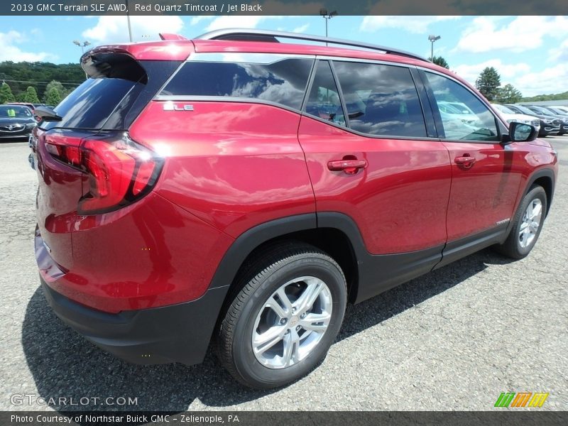 Red Quartz Tintcoat / Jet Black 2019 GMC Terrain SLE AWD