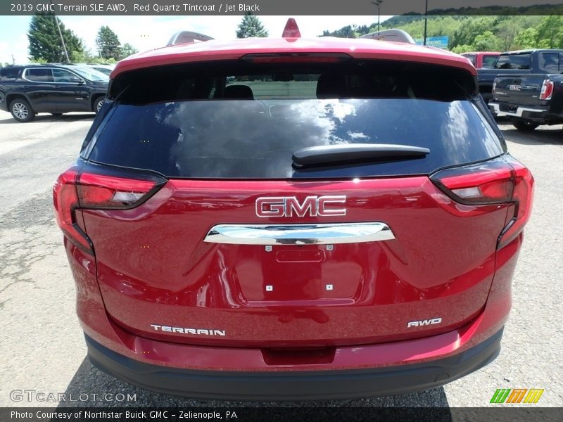 Red Quartz Tintcoat / Jet Black 2019 GMC Terrain SLE AWD
