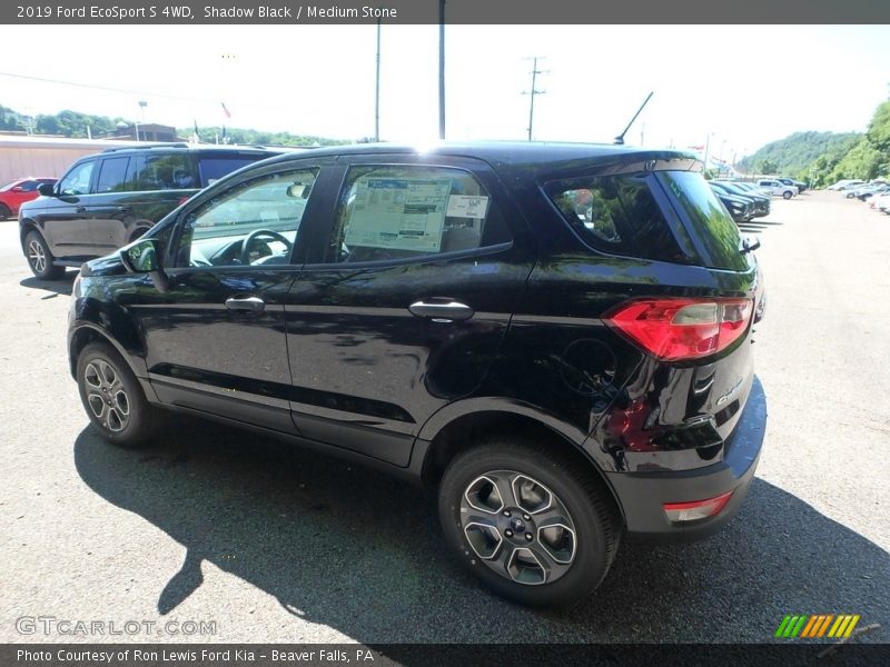 Shadow Black / Medium Stone 2019 Ford EcoSport S 4WD