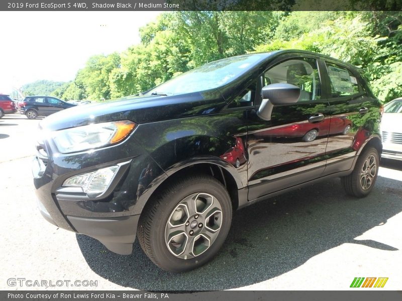 Shadow Black / Medium Stone 2019 Ford EcoSport S 4WD