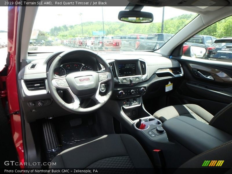 Red Quartz Tintcoat / Jet Black 2019 GMC Terrain SLE AWD