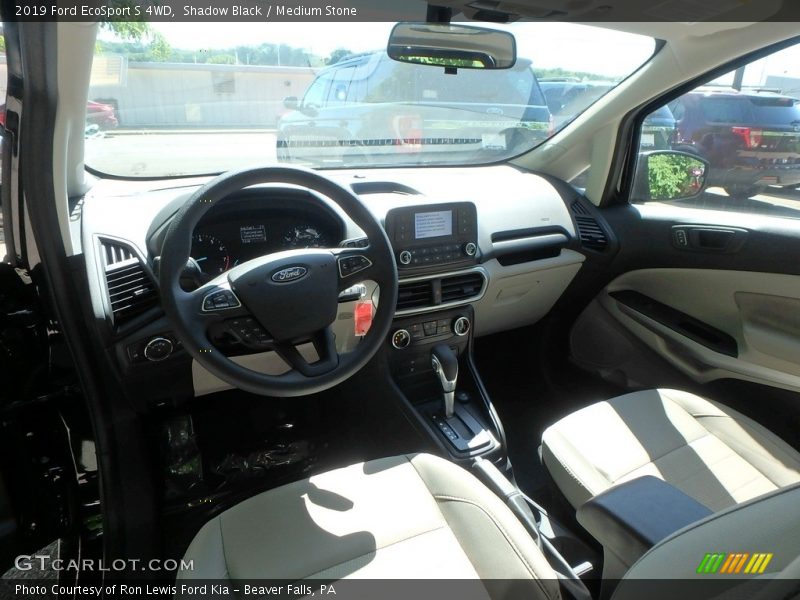 Shadow Black / Medium Stone 2019 Ford EcoSport S 4WD