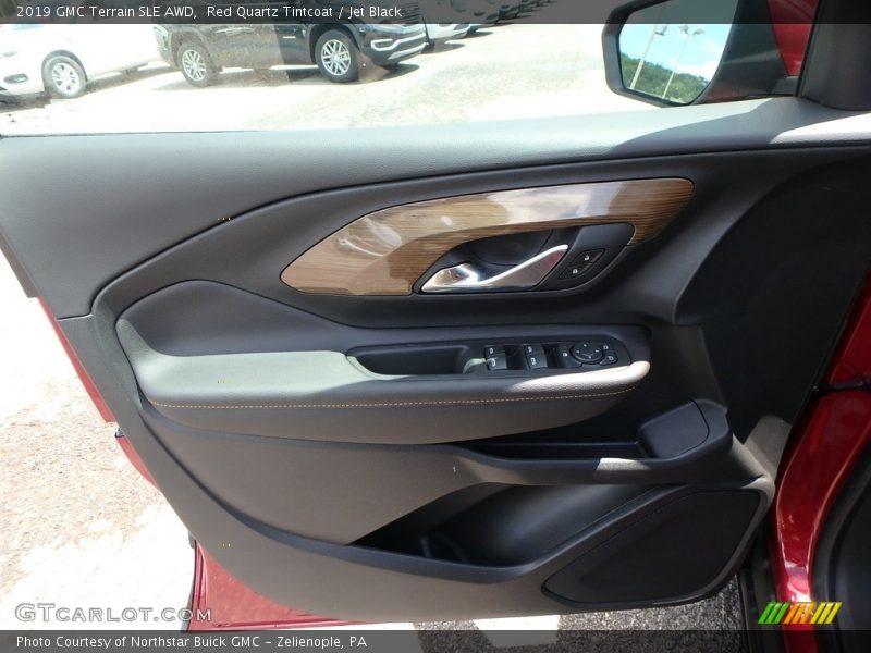 Red Quartz Tintcoat / Jet Black 2019 GMC Terrain SLE AWD