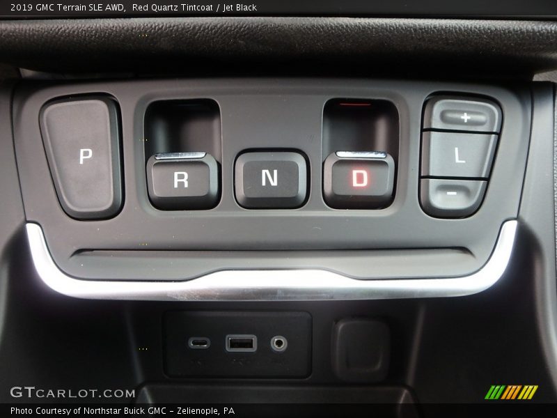 Red Quartz Tintcoat / Jet Black 2019 GMC Terrain SLE AWD