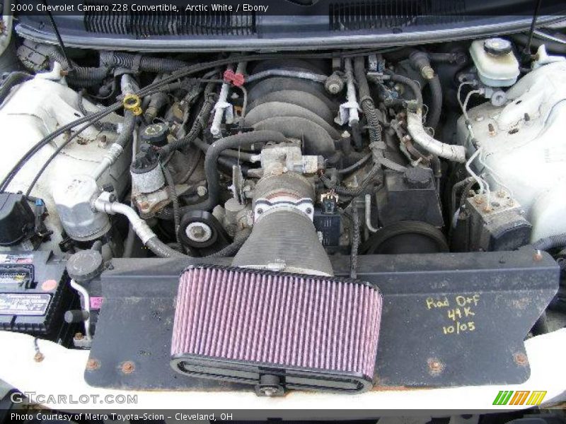 Arctic White / Ebony 2000 Chevrolet Camaro Z28 Convertible
