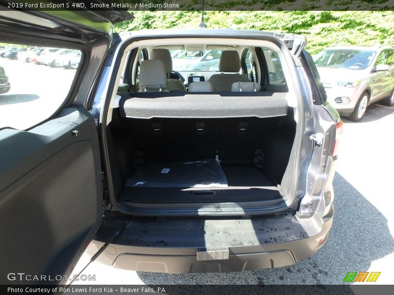Smoke Metallic / Medium Stone 2019 Ford EcoSport S 4WD