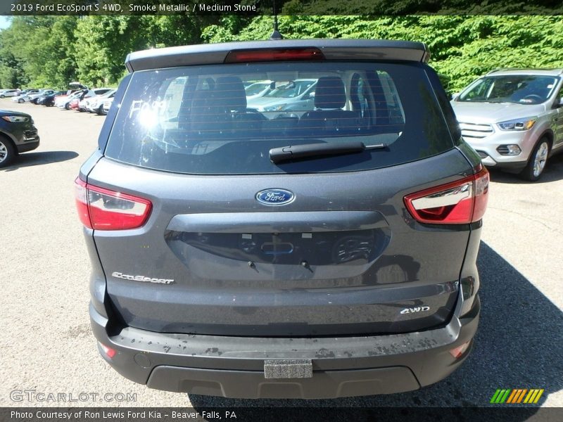 Smoke Metallic / Medium Stone 2019 Ford EcoSport S 4WD