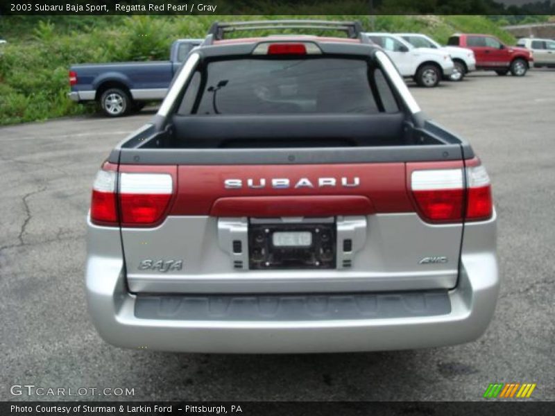 Regatta Red Pearl / Gray 2003 Subaru Baja Sport