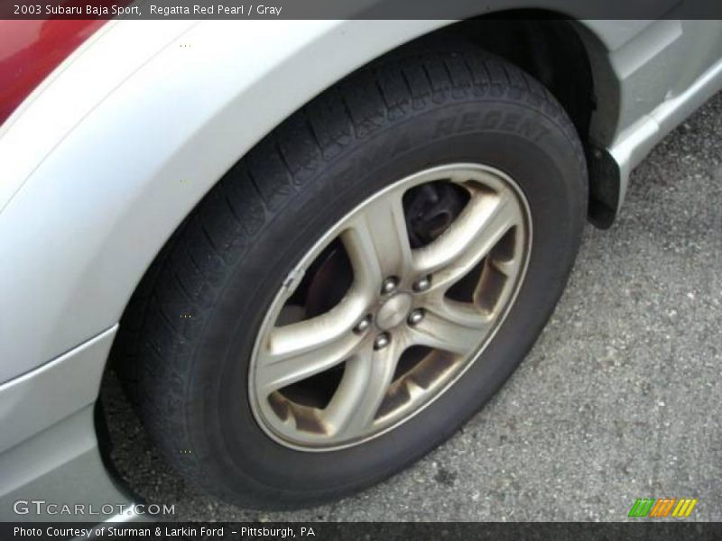Regatta Red Pearl / Gray 2003 Subaru Baja Sport