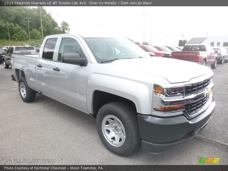  2019 Silverado LD WT Double Cab 4x4 Silver Ice Metallic