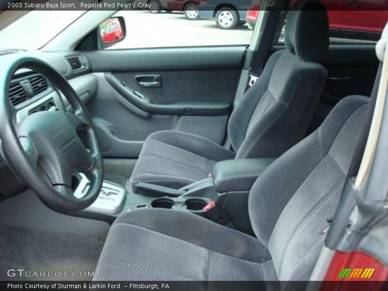 Regatta Red Pearl / Gray 2003 Subaru Baja Sport