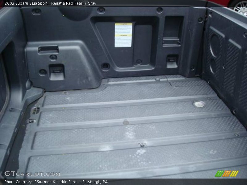 Regatta Red Pearl / Gray 2003 Subaru Baja Sport