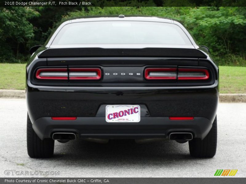 Pitch Black / Black 2018 Dodge Challenger R/T