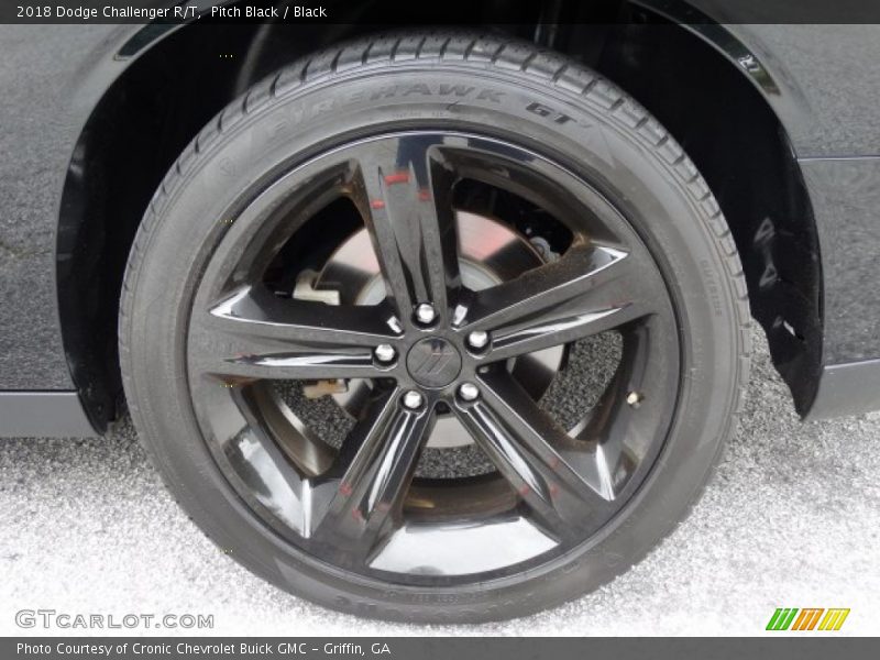 Pitch Black / Black 2018 Dodge Challenger R/T