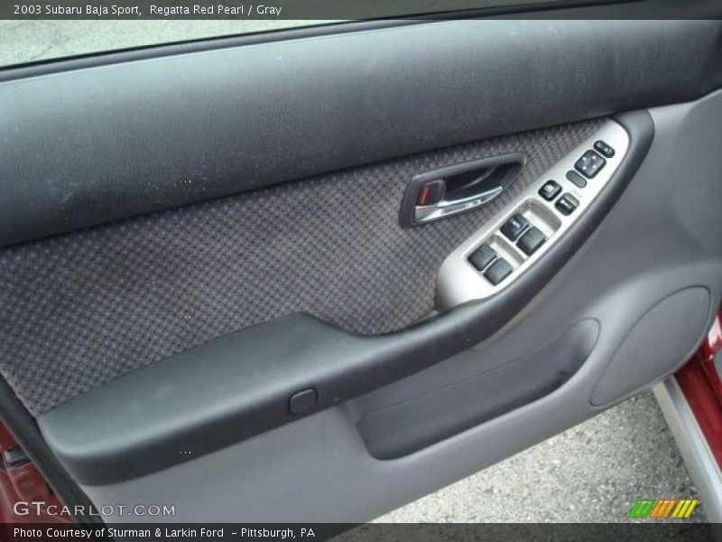 Regatta Red Pearl / Gray 2003 Subaru Baja Sport