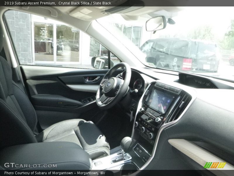 Crystal Black Silica / Slate Black 2019 Subaru Ascent Premium