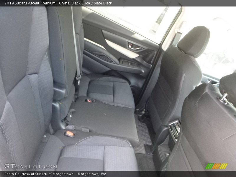 Crystal Black Silica / Slate Black 2019 Subaru Ascent Premium