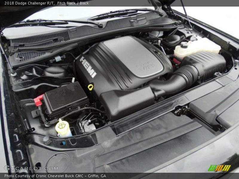 Pitch Black / Black 2018 Dodge Challenger R/T