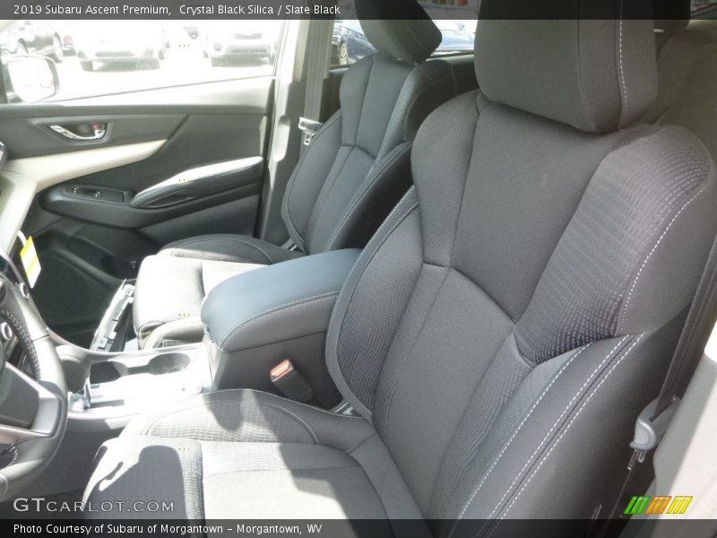 Crystal Black Silica / Slate Black 2019 Subaru Ascent Premium
