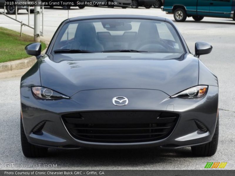 Soul Red Crystal / Black 2018 Mazda MX-5 Miata Grand Touring