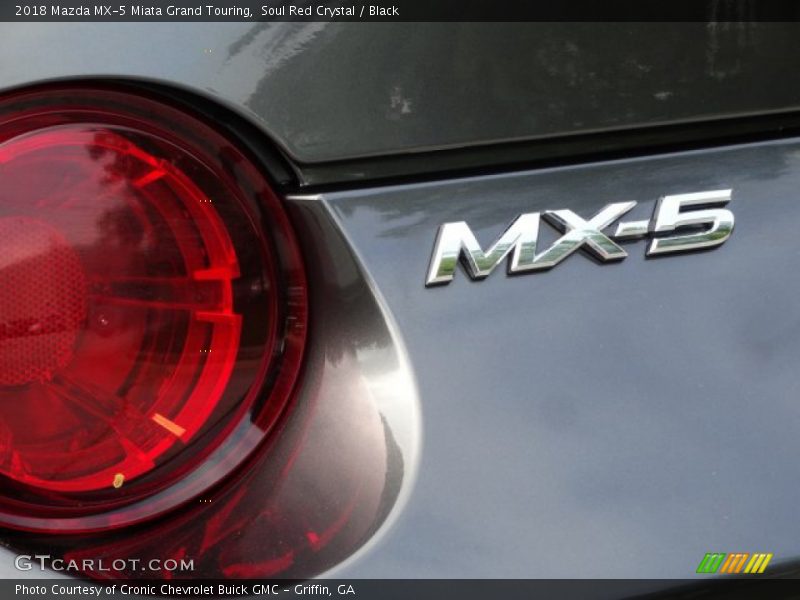 Soul Red Crystal / Black 2018 Mazda MX-5 Miata Grand Touring