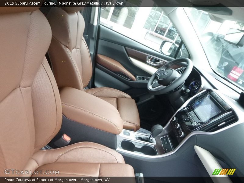 Magnetite Gray Metallic / Java Brown 2019 Subaru Ascent Touring