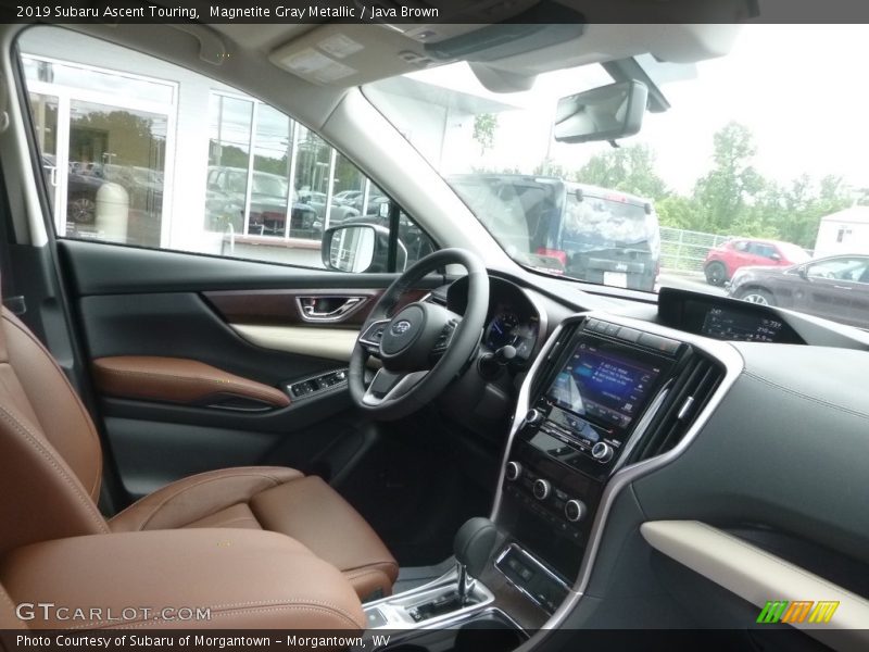 Magnetite Gray Metallic / Java Brown 2019 Subaru Ascent Touring