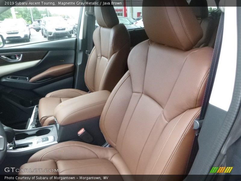 Magnetite Gray Metallic / Java Brown 2019 Subaru Ascent Touring