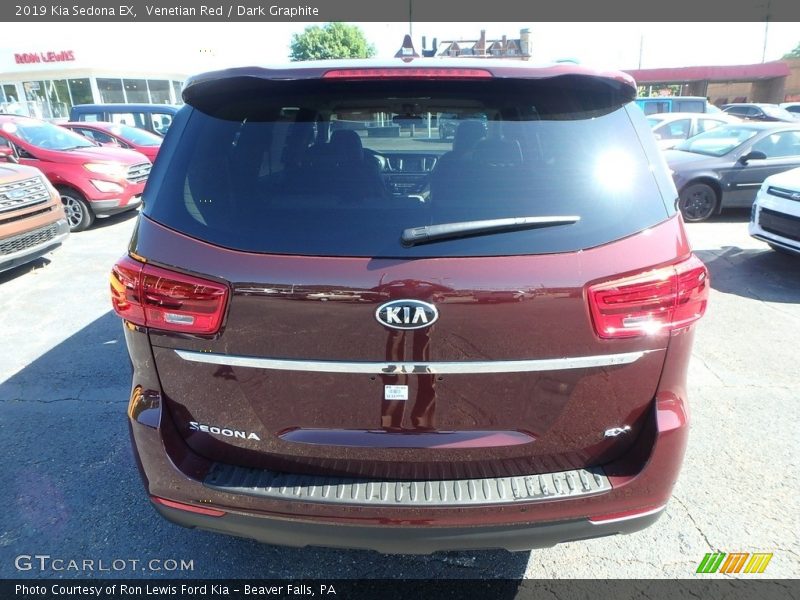 Venetian Red / Dark Graphite 2019 Kia Sedona EX