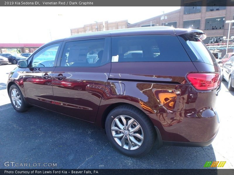 Venetian Red / Dark Graphite 2019 Kia Sedona EX