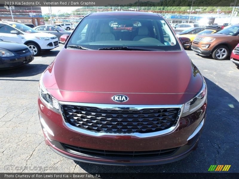 Venetian Red / Dark Graphite 2019 Kia Sedona EX