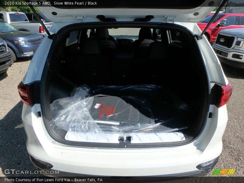 Snow White Pearl / Black 2020 Kia Sportage S AWD