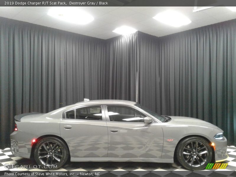 Destroyer Gray / Black 2019 Dodge Charger R/T Scat Pack