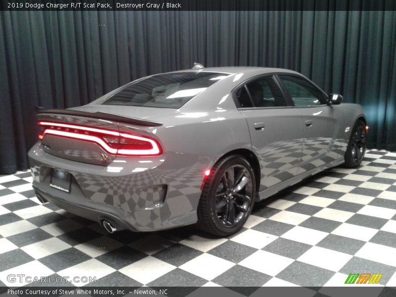 Destroyer Gray / Black 2019 Dodge Charger R/T Scat Pack