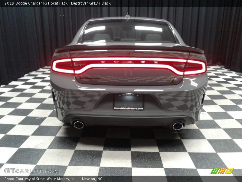 Destroyer Gray / Black 2019 Dodge Charger R/T Scat Pack