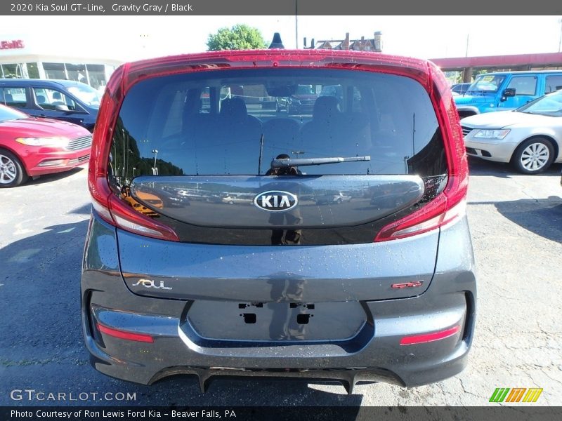 Gravity Gray / Black 2020 Kia Soul GT-Line