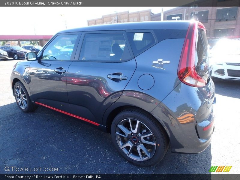 Gravity Gray / Black 2020 Kia Soul GT-Line