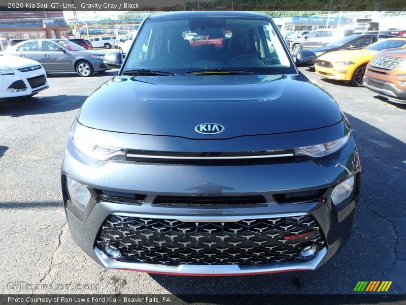 Gravity Gray / Black 2020 Kia Soul GT-Line