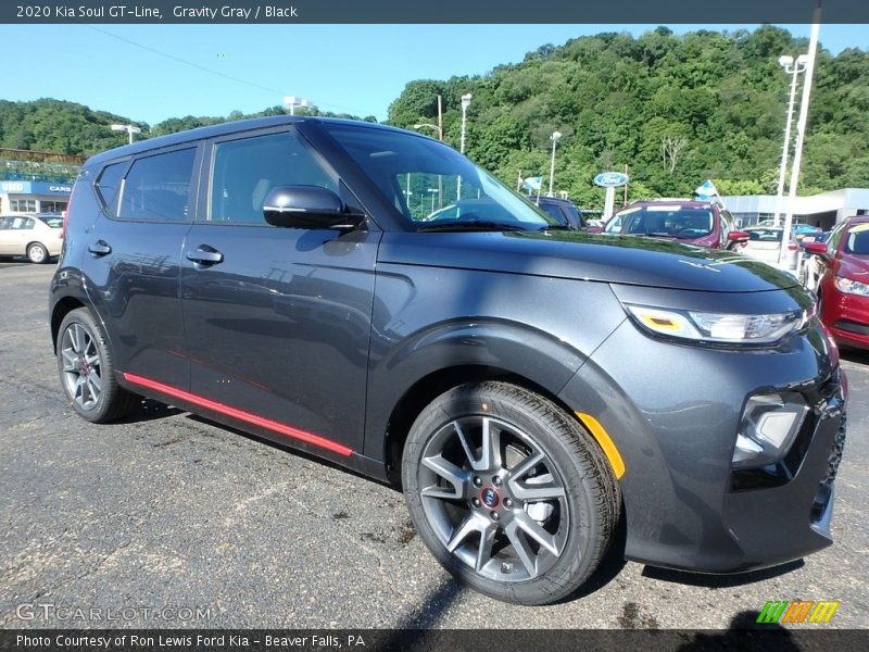 Gravity Gray / Black 2020 Kia Soul GT-Line