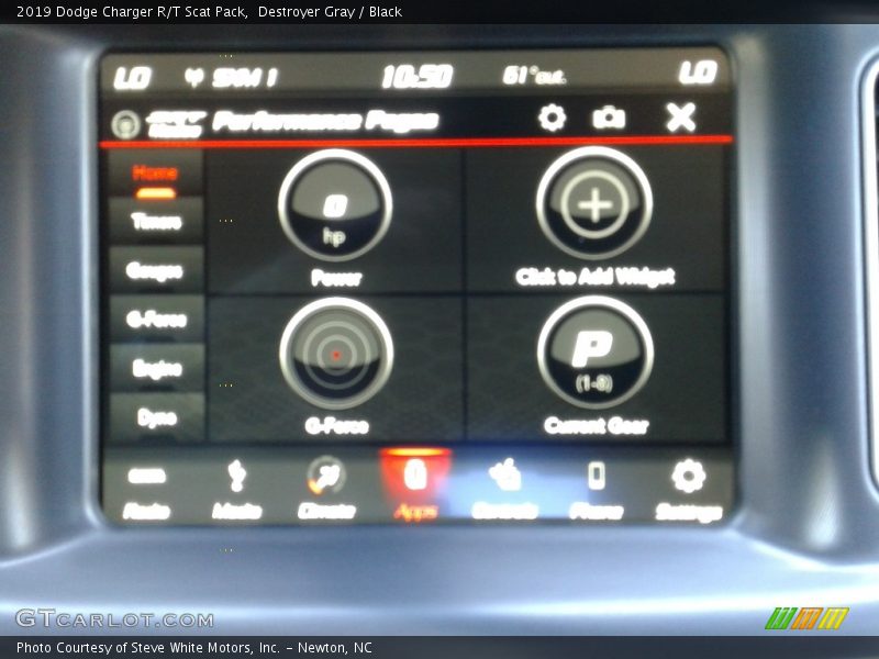 Destroyer Gray / Black 2019 Dodge Charger R/T Scat Pack
