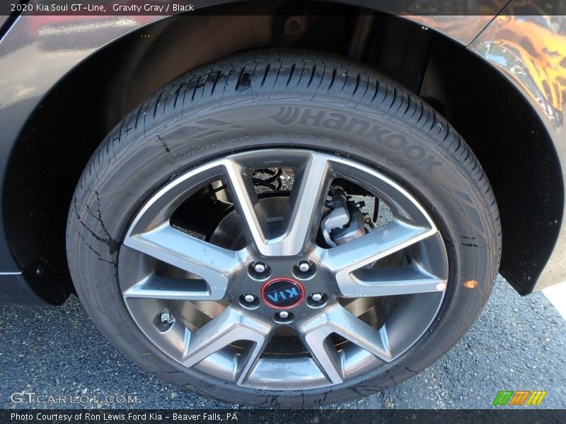 Gravity Gray / Black 2020 Kia Soul GT-Line