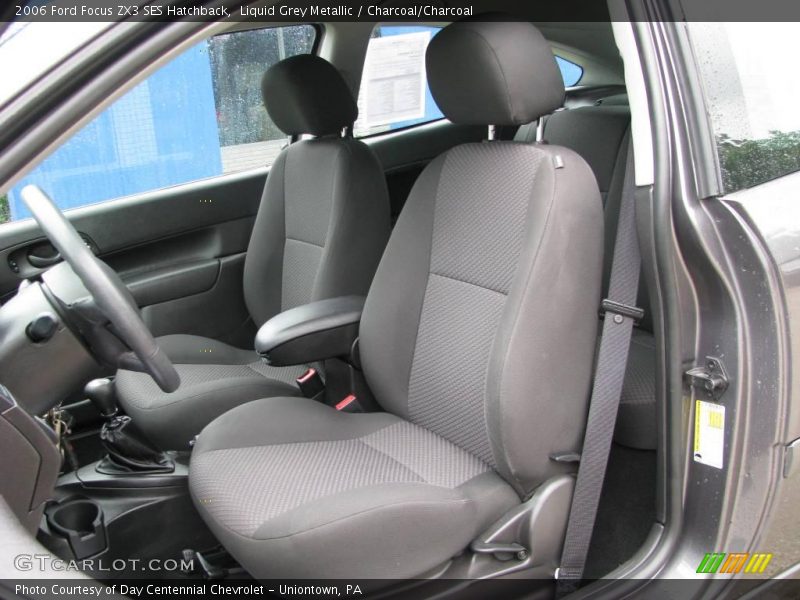 Liquid Grey Metallic / Charcoal/Charcoal 2006 Ford Focus ZX3 SES Hatchback