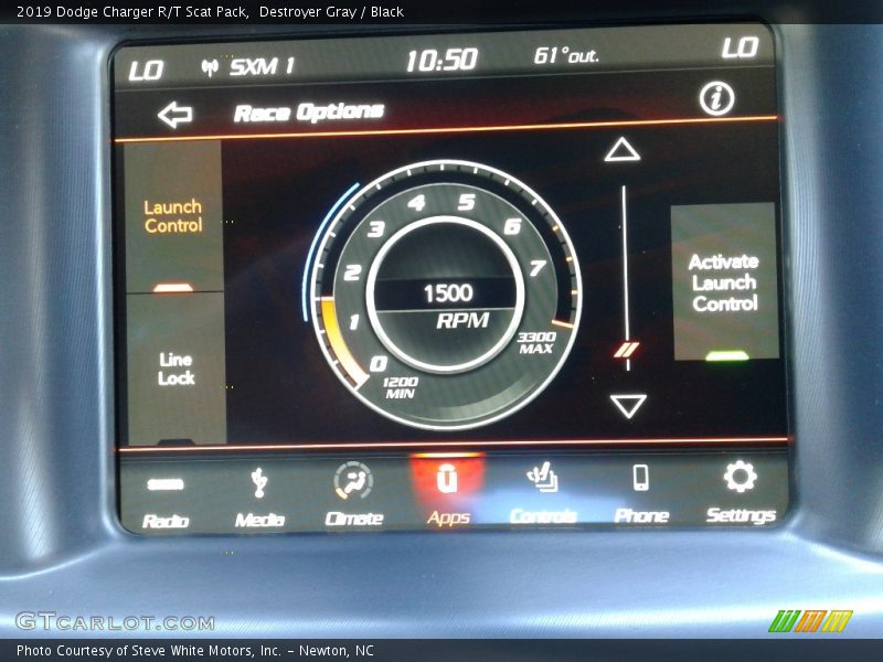Destroyer Gray / Black 2019 Dodge Charger R/T Scat Pack