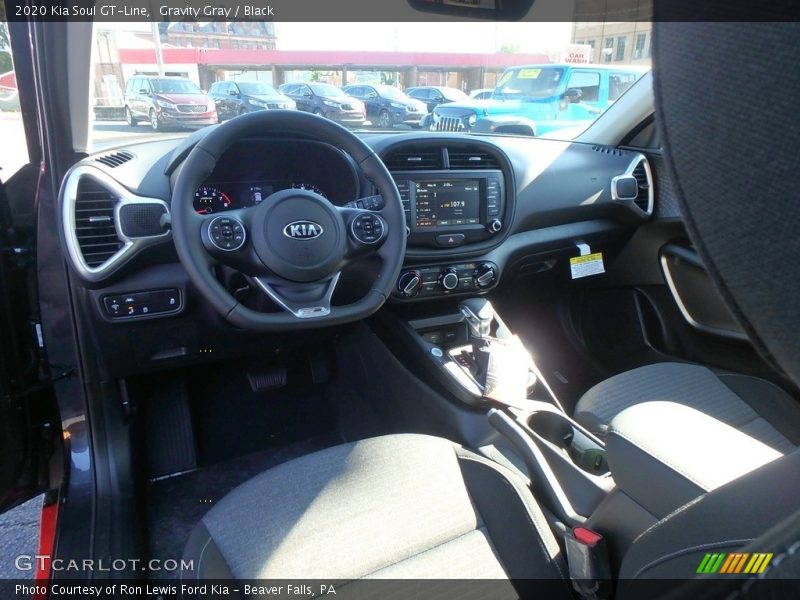 Gravity Gray / Black 2020 Kia Soul GT-Line