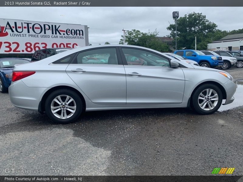 Radiant Silver / Gray 2013 Hyundai Sonata GLS