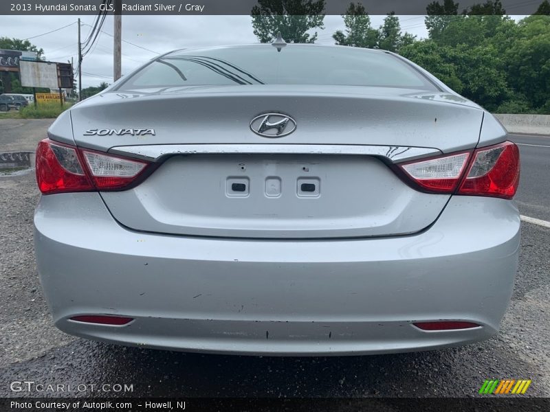 Radiant Silver / Gray 2013 Hyundai Sonata GLS