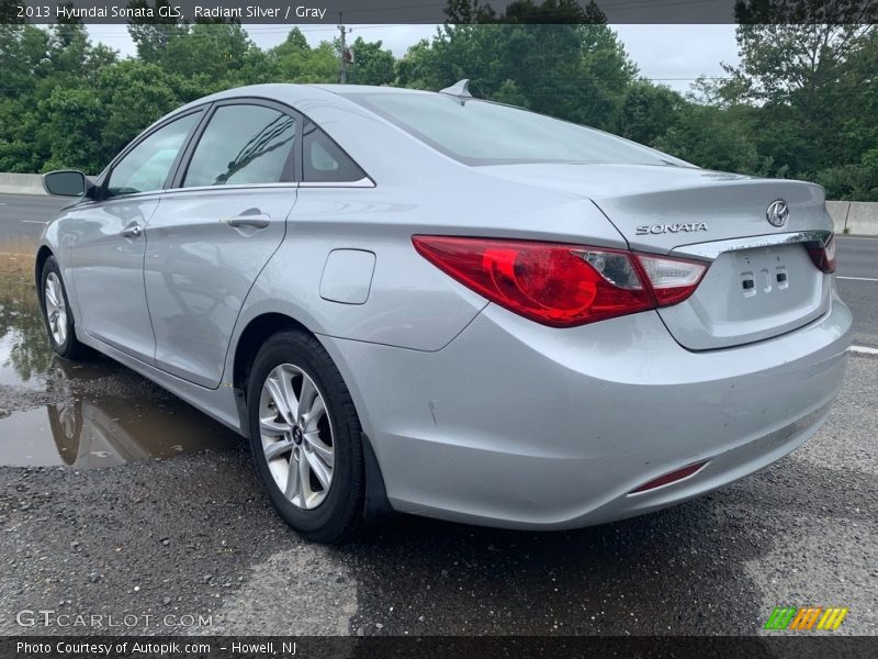 Radiant Silver / Gray 2013 Hyundai Sonata GLS