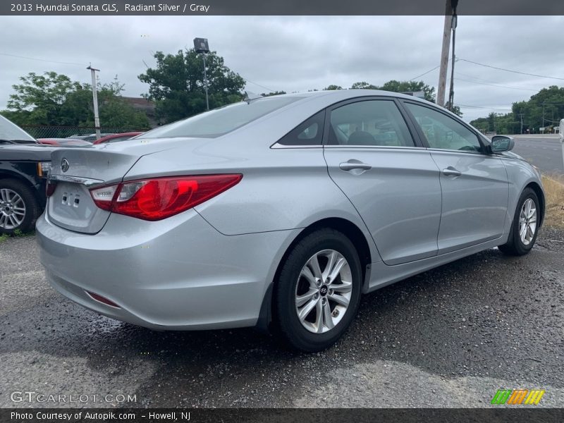 Radiant Silver / Gray 2013 Hyundai Sonata GLS
